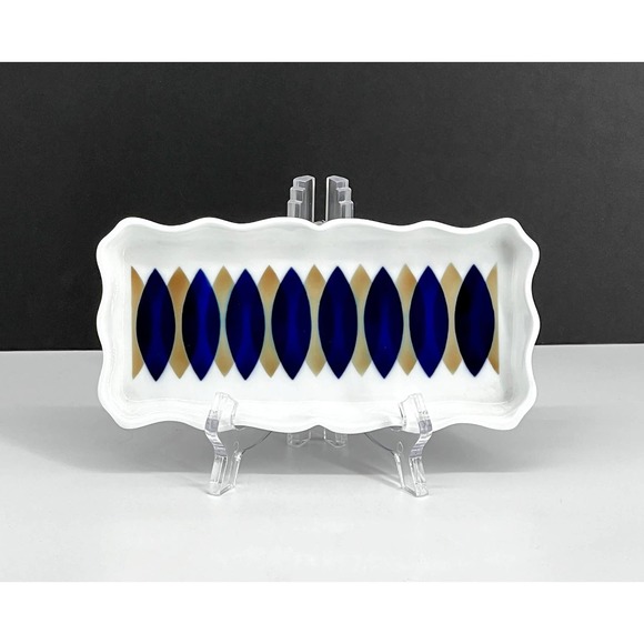 Sargadelos from Spain Modern Vase and Tray Set - Picture 6 of 10